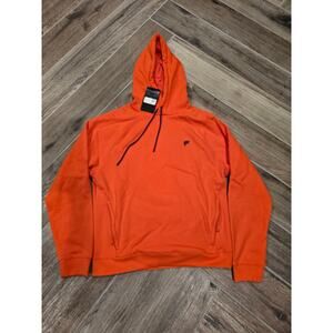 Fabletics The Go To Hoodie Bright Flame Mens Medium